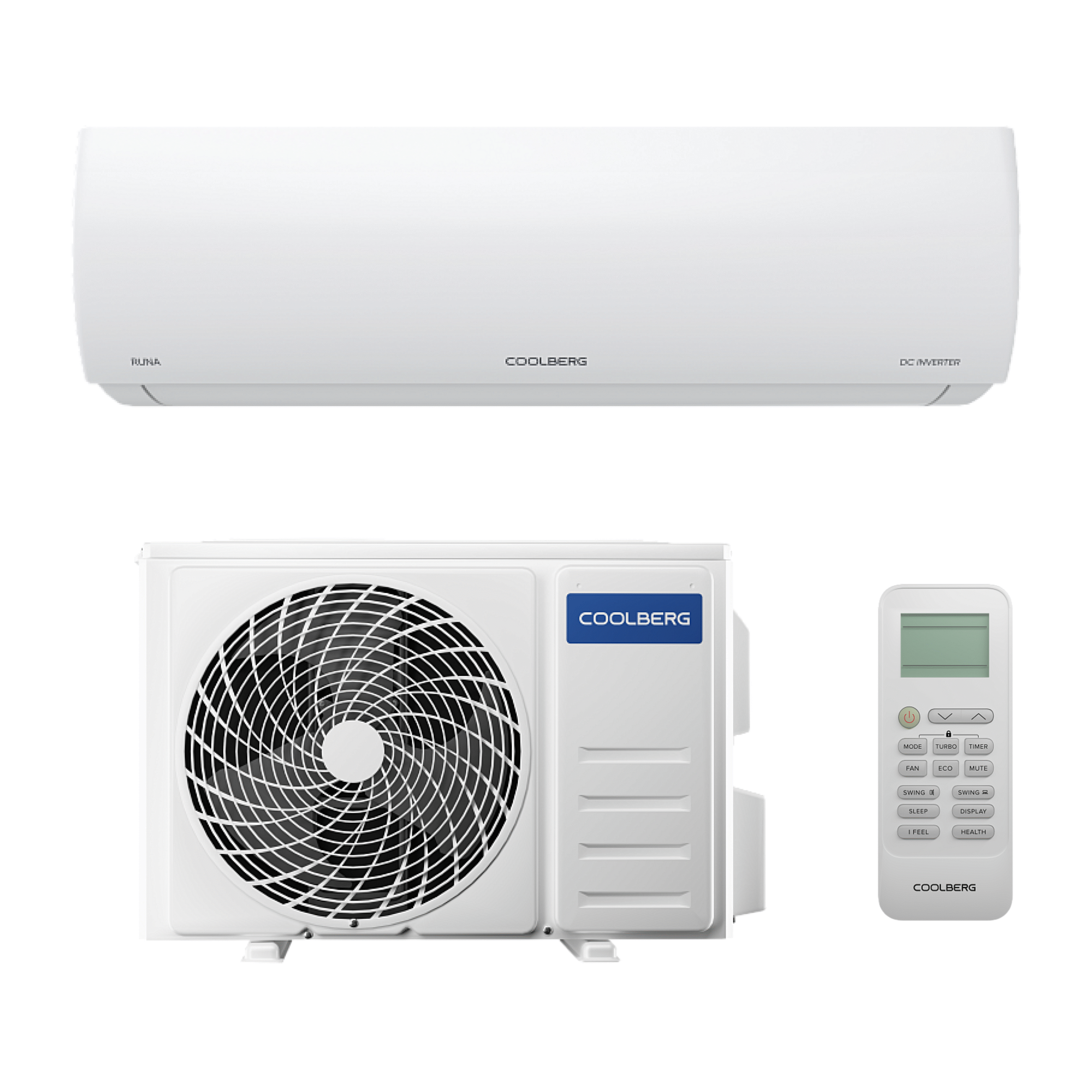 Кондиционер инверторного типа СOOLBERG Runa inverter CI-18R1-IN / CI-18R1-OUT